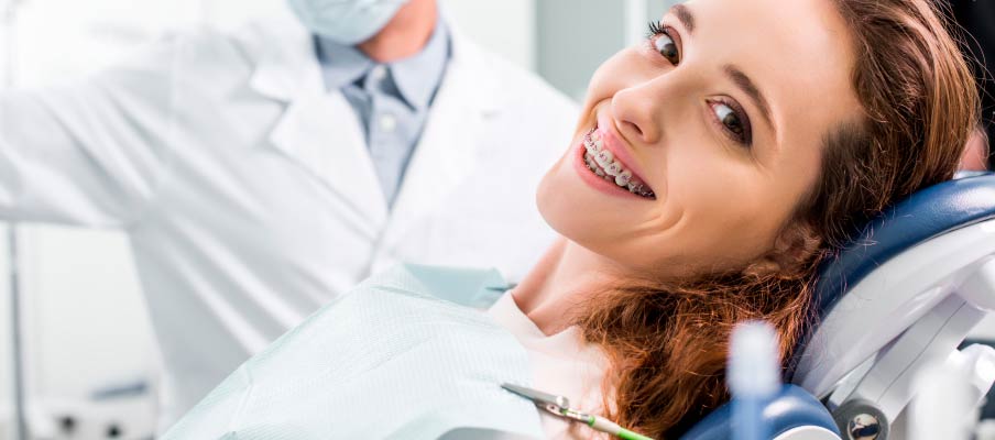 Conventional orthodontics for adults and children